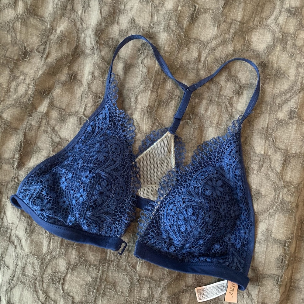 Blue lace Victoria secret bralette